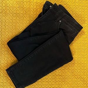 Lularoe Black Non-Distressed Skinny Denim - Size 28